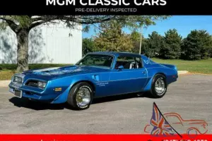 1978 Pontiac Trans Am 400ci Z Code Auto T Tops ONE OWNER MAGAZINE CAR