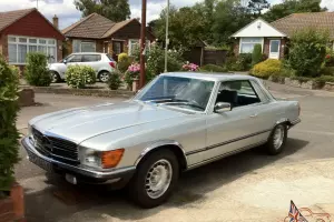  1981 MERCEDES 280 SLC SILVER - RARE CLASSIC 
