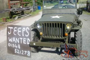 willys jeep, hotchkiss