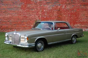 1964 Mercedes 220SEb Coupe W111 in DB462 Beige*/Red, Automatic, BECKER, timeless
