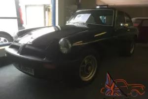 MGB GT V8 project heritage shell