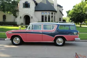 1956 AMC Nash Rambler Cross Country Station wagon, Factory AC, 3 spd w/overdrive