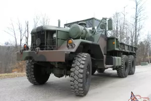 1975 AM General M813 Drop Side 49 Super Singles 6x6 Cummins 250 Fresh Paint