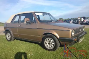 volkswagen mk1 golf karmann cabriolet 1.6 GLI convertible 1982 vw