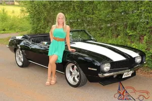 1969 Chevy Camaro Convertible 350Crate 700R Trans 4WPDB Vintage AC PS PW PTop