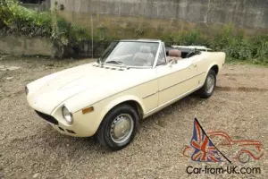 1977 Fiat 124 Spider 1800 US Import New Roof Just Serviced MOT'd