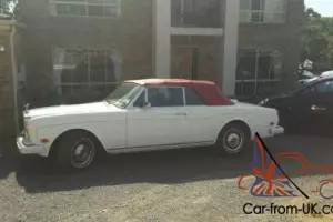 1981 Rolls Royce Corniche Convertible