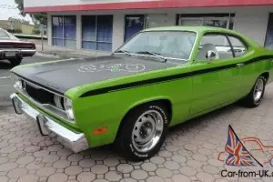 1971 Plymouth Duster 340, Real H code, numbers matching motor, 4 speed, cold A/C