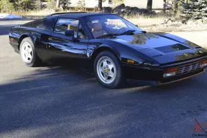 1989 Ferrari 328 GTS Stunning, black with tan and recent service