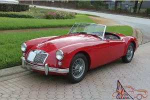 1956 MGA Roadster restored detailed 1500cc show quality