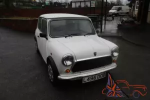 1993 Rover Mini Sprite Automatic in White only 33,000 miles