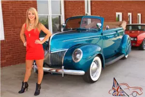 1939 Ford Convertible 4 Door Frame Off Build F.I. AC PDB R&PS Tilt Wheel QUALITY