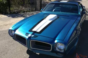 1970 1/2 PONTIAC TRANS AM, PHS DOCUMENTED, LUCERNE BLUE, CALIFORNIA CAR, NO RUST
