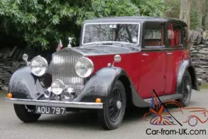 1936 Rolls-Royce 20/25 Barker Saloon GXK15