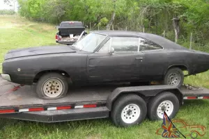 1968 Dodge Charger RT project car real deal
