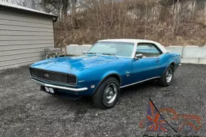 1968 Chevrolet Camaro RS SS 327 4SPD PS PDB BUCKETS CONSOLE