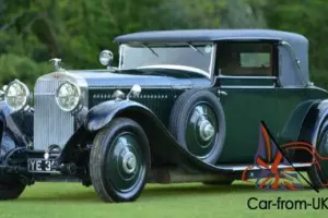 1927 Hispano Suiza H6B Park Ward foursome Coupe.