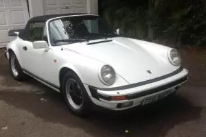  Porsche 911 SC Cabriolet 1983, legendary sports car  Photo