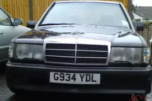  1990 MERCEDES 190E 2.5-16 BLACK 