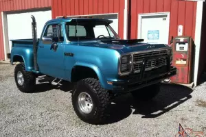 1979 DODGE POWER WAGON 4X4 STEP SIDE PICK UP