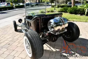 1924 Ford T-Bucket Chrome Front Suspension Wide White Walls!