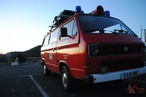  VW T25 Transporter Caravelle German Firetruck Campervan - maybe swap
