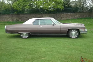  1973 CADILLAC COUPE DEVILLE 7.7ltr 