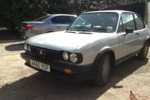  1983 ALFA ROMEO ALFASUD TI 105 SILVER GREEN CLOVERLEAF 