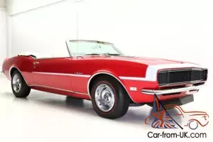 1968 Chevrolet Camaro #'s 327/275,4-Spd,12 Bolt