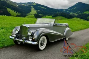 1954 Bentley R type Convertible by Park Ward.