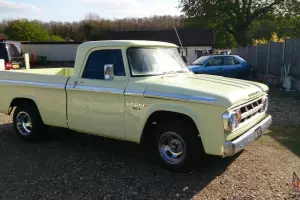  dodge d100 1968 shortbed pickup 340 MOPAR