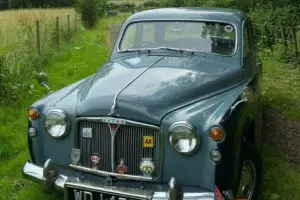 Rover P4 95 Saloon 2.6 Straight Six 1964 Marine Grey Navy Original Paperwork