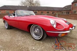 JAGUAR 'E' TYPE ROADSTER 4.2 - 1970 GROUND UP RESTORATION COMPLETED IN 2013