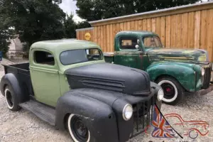 1946 Ford jailbar pickup hotrod,v8,chopped,shortened, uk registered