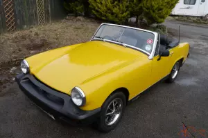  1979 MG MIDGET 1500 YELLOW 
