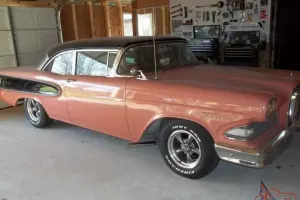 1958 Edsel Ranger,Coral and black, fairlane,galaxie,ford,rare low owner