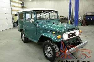 1974 Toyota Land Cruiser FJ40 NO RESERVE Original Paint Stock FJ 40 LandCruiser