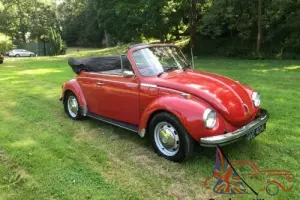 1973 Volkswagen Beetle 1303LS Convertible Right hand drive