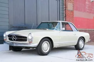 1966 Mercedes-Benz 230SL Roadster **VERY WELL DOCUMENTED 2 OWNER EXAMPLE, 2 TOPS