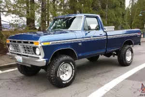 1975 Ford F250 4x4 Highboy 460v8