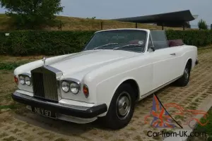  1971 Rolls Royce MPW Convertible Classic car 