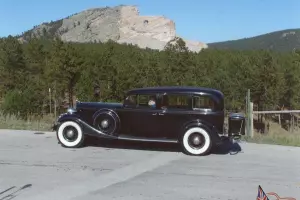 1933 BUICK SERIES 90 SIDE MOUNTED 7 PASS SEDAN A REAL CLASSIC CAR VERY RARE