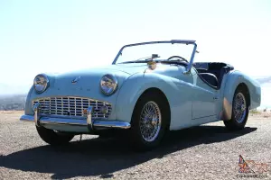 Triumph : Other blue leather