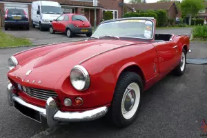  Triumph Spitfire 1963 Signal Red 