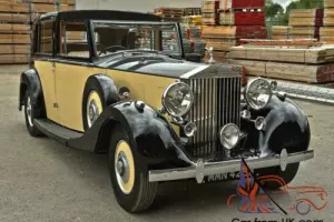 1937 Rolls-Royce Phantom 3 Barker Razor Edge Sedanca