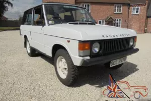 1976 Range Rover 2 Door , Suffix D driving car with MOT