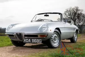 1968 Alfa Romeo 1300 Junior round tail spider