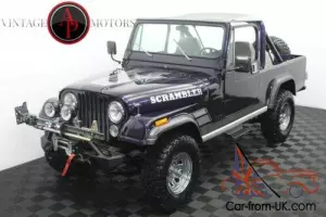 1982 Jeep CJ SCRAMBLER 4X4! FUEL INJECTED!