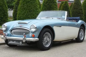  Austin Healey 3000 MK3 BJ8 RHD ice blue/white 