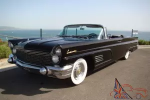 1960 LINCOLN CONTINENTAL MARK V CONVERTIBLE TRIPLE BLACK